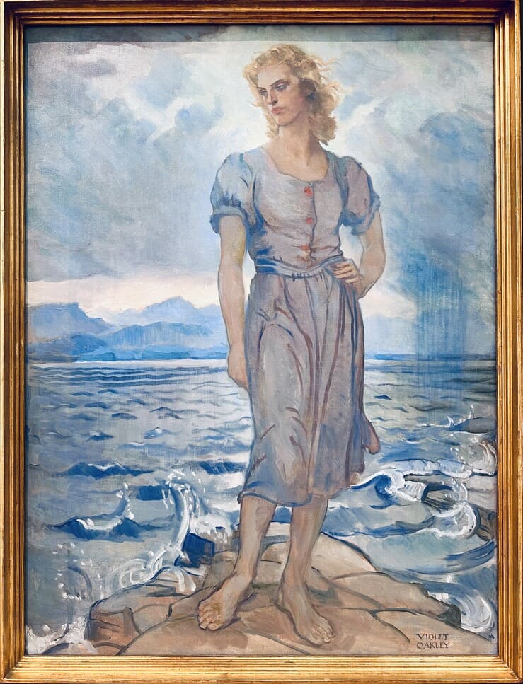 Venus Rising from the Sea, Violet Oakley